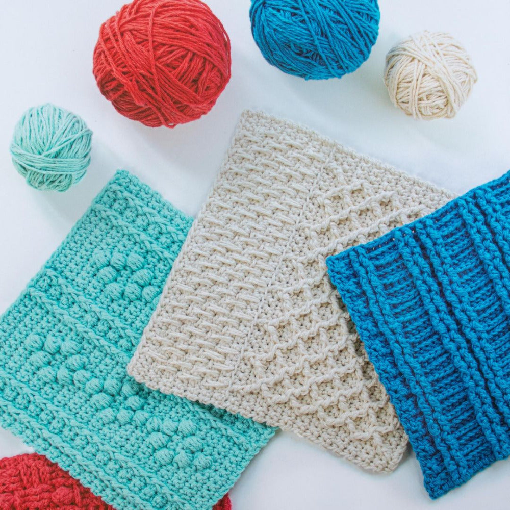 Learn to Crochet Gansey Dishcloths