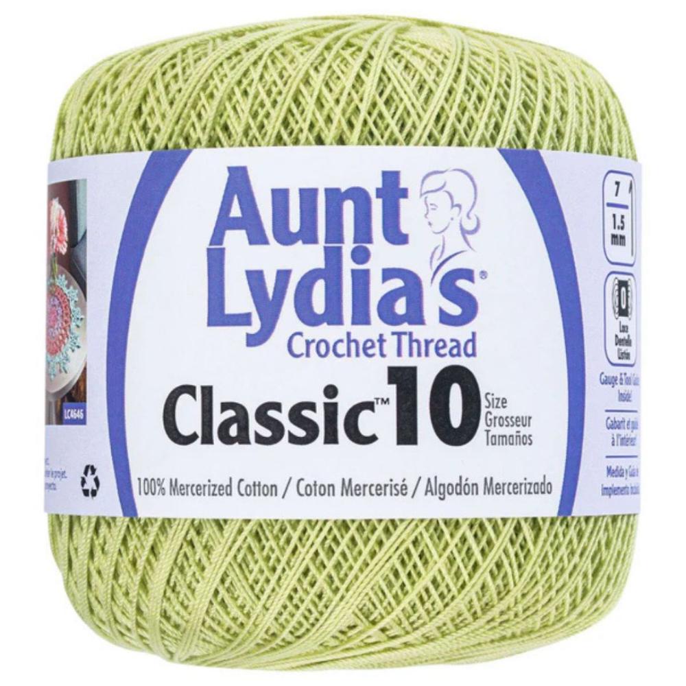 Aunt Lydia's Size 10 Crochet Cotton Wasabi 397