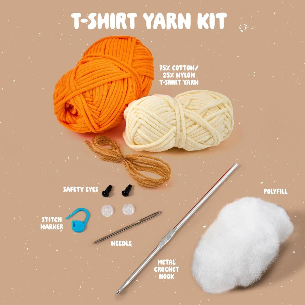 Bucilla Amigurumi Crochet Kit "Tommy the Fox"