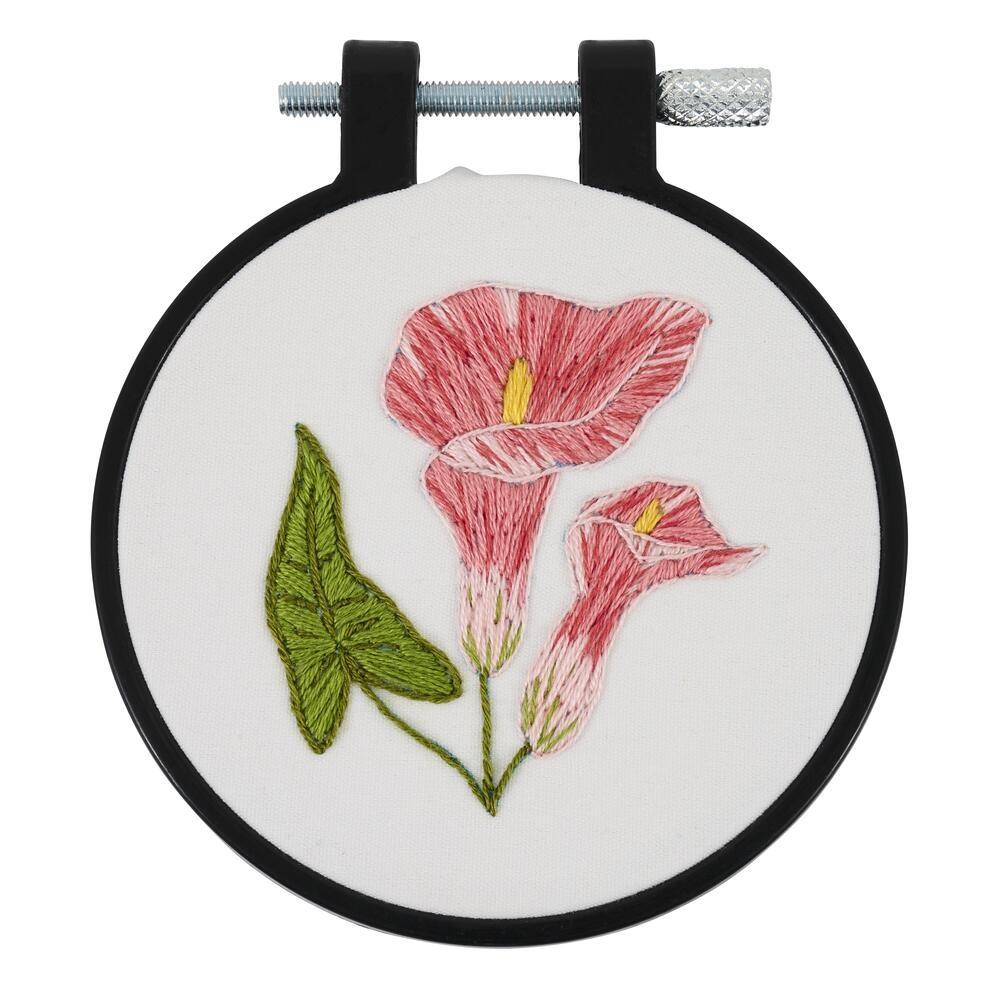 Bucilla Stamped Embroidery Kit - Delicate Lily