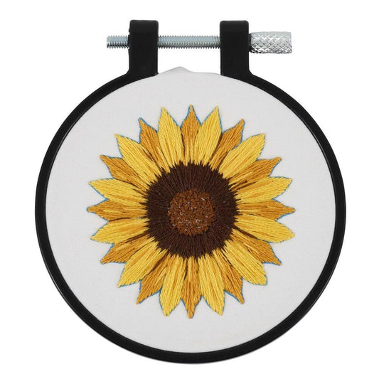 Bucilla Stamped Embroidery Kit - Sunflower