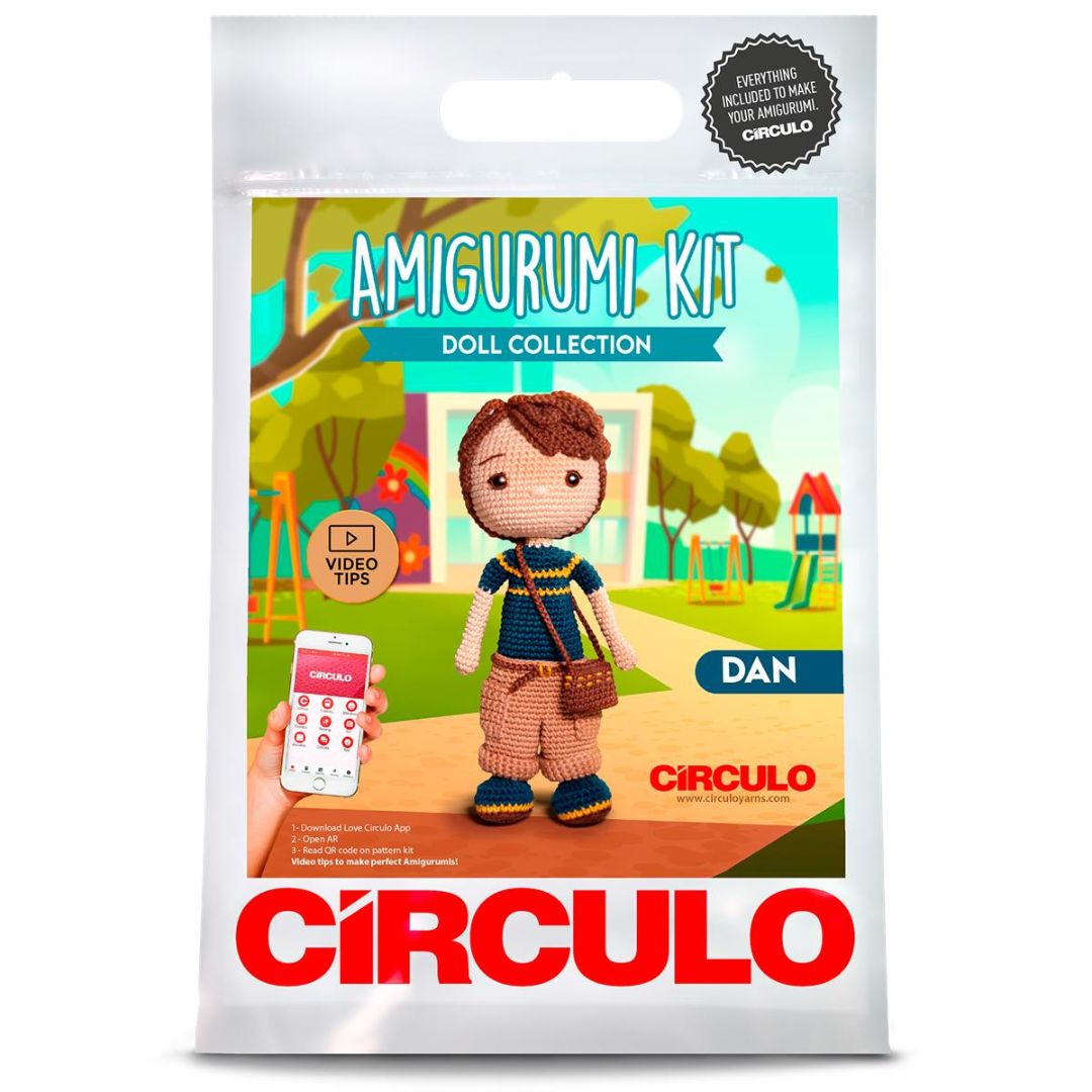 Circulo Amigurumi Kit "Doll Collection" Dan