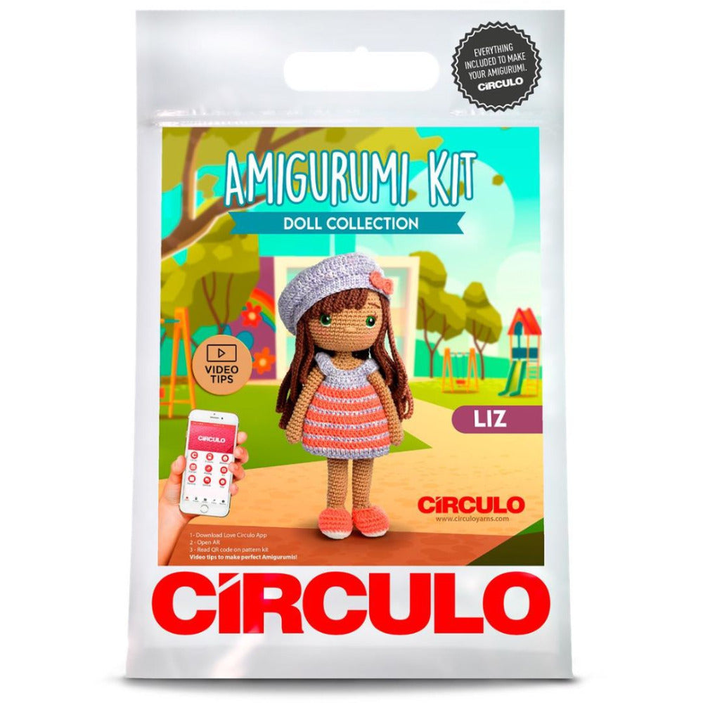 Circulo Amigurumi Kit "Doll Collection" Liz