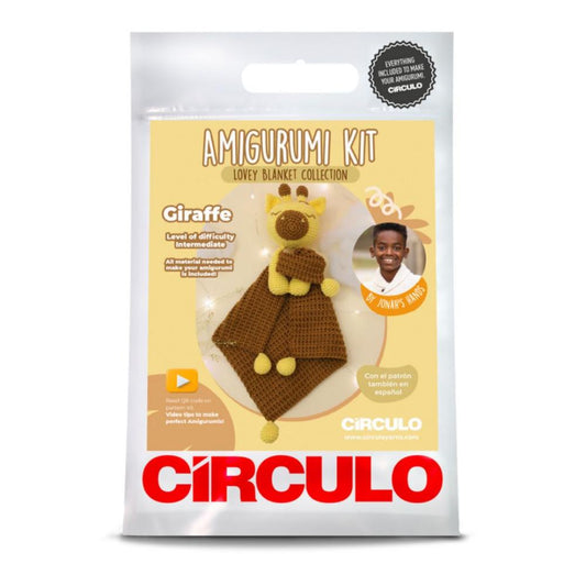 Circulo Amigurumi Kit "Lovey Blanket" Giraffe