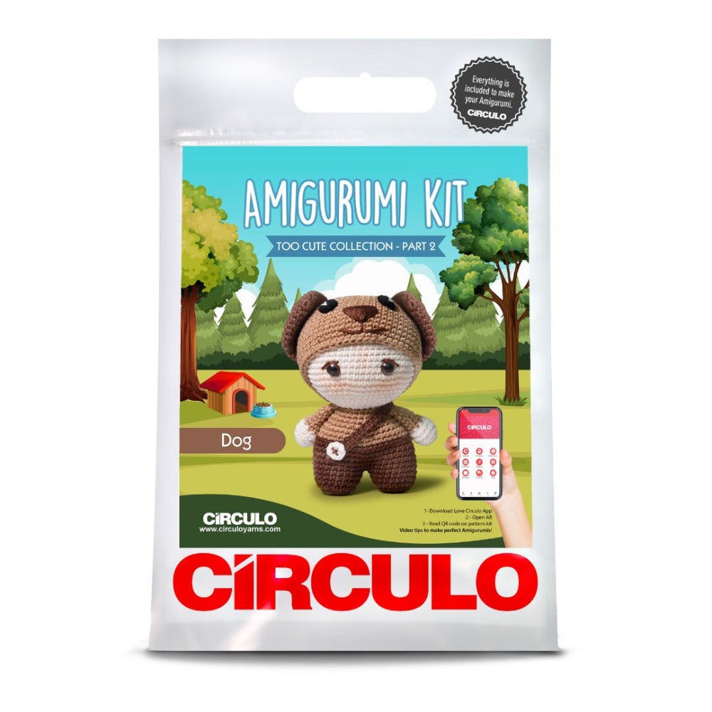 Circulo Amigurumi Kit "Too Cute" Dog