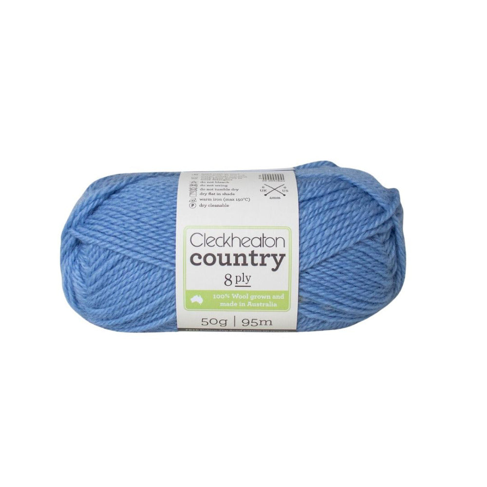 Cleckheaton Country 8 Ply 1935 Soft Blue