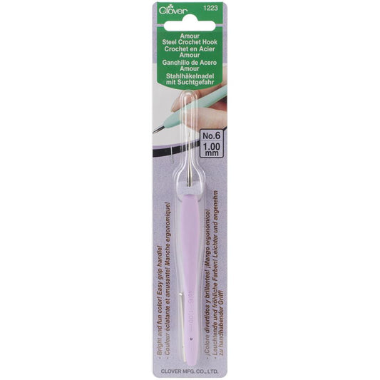 Clover Amour Crochet Hook 1.00mm