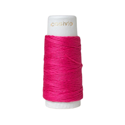 Cosmo "Hidamari" Sashiko Thread Colour 8 Hot Pink
