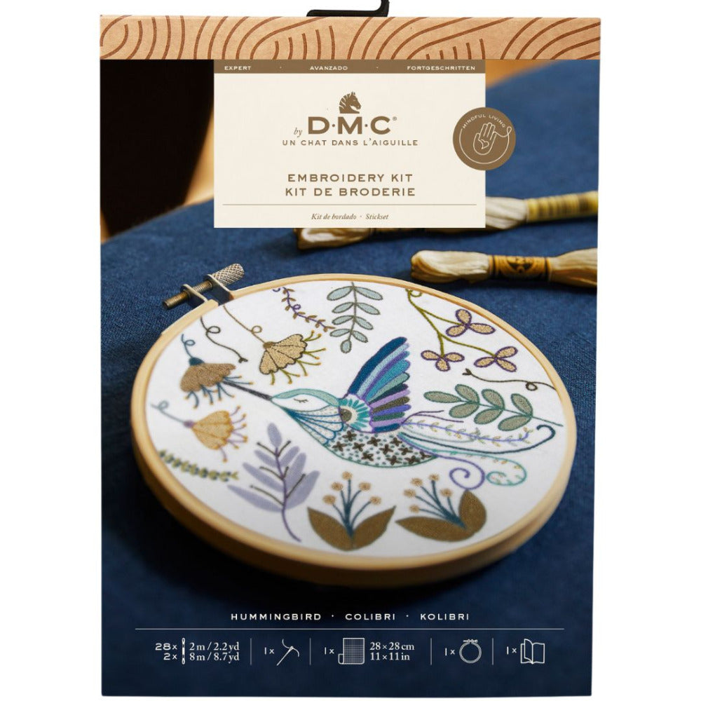 DMC Hummingbird Embroidery Kit