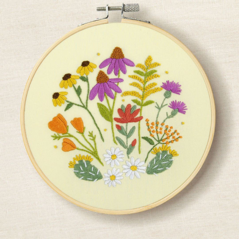 DMC Mediterranean Garden Embroidery Kit