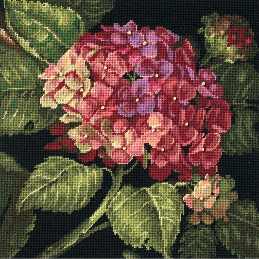 Dimensions 20053 Hydrangea Bloom Needlepoint Kit