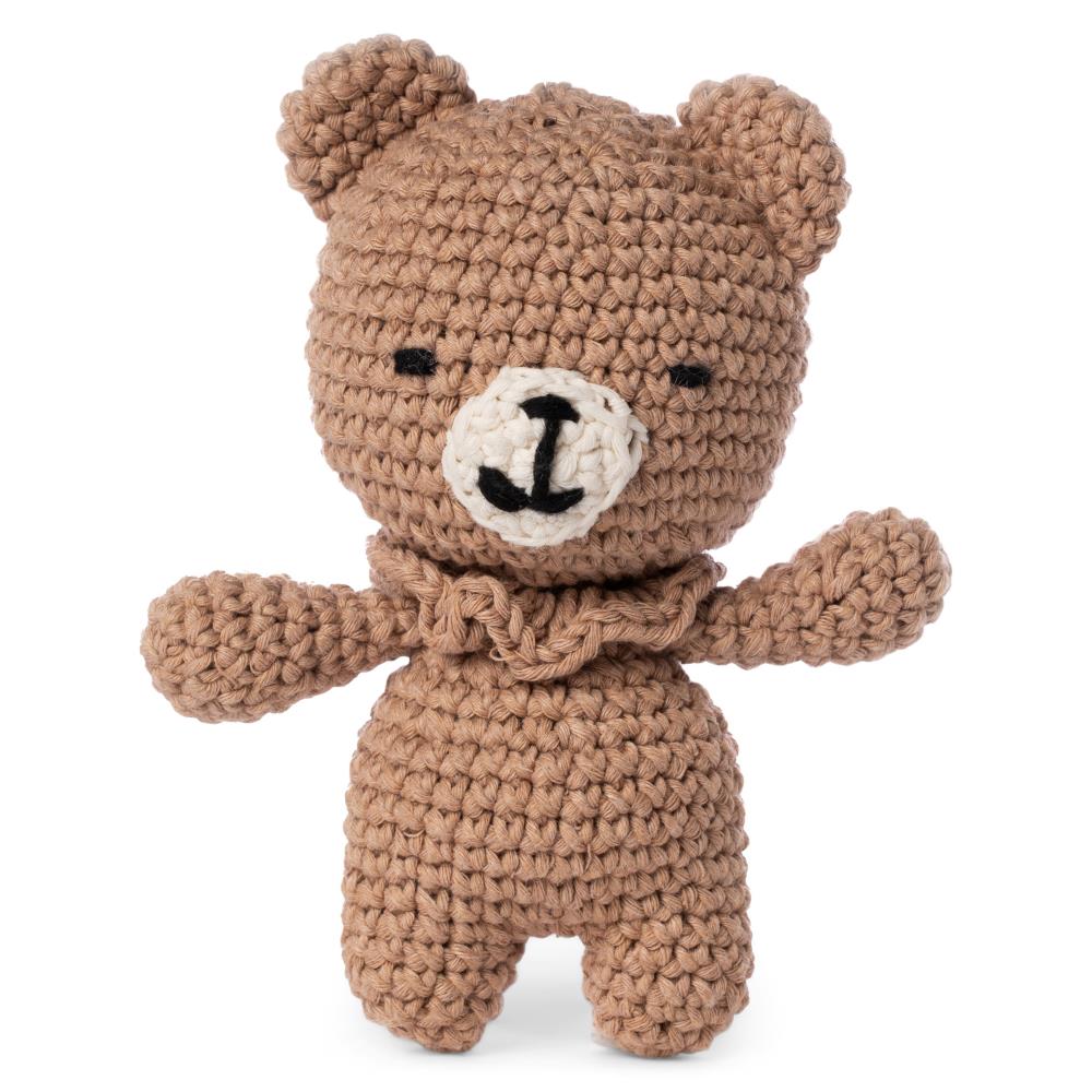 Red Heart "Eddy the Bear" Amigurumi Crochet Kit thekraftymobile