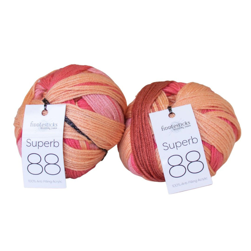 Fiddlesticks Superb 88 8 Ply Anti Pilling Acrylic 16 Rhea