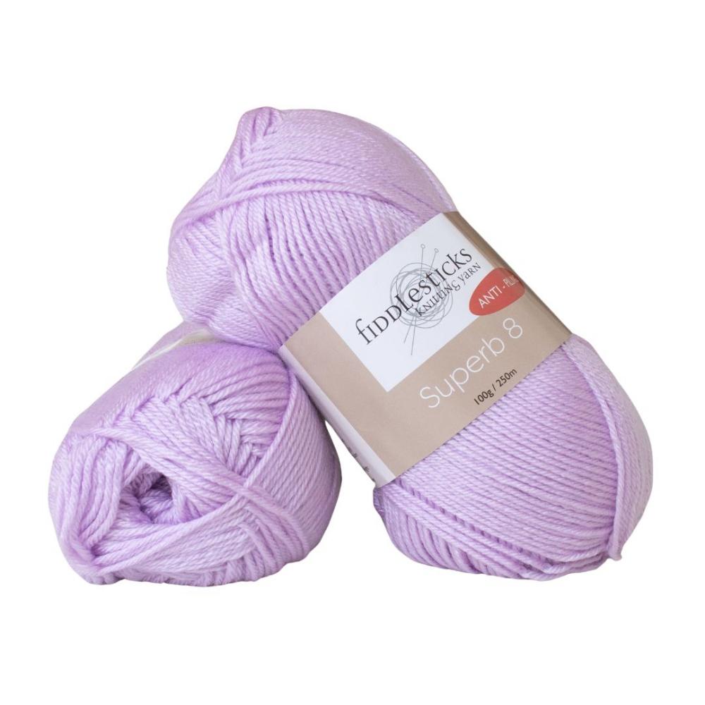 Fiddlesticks Superb 8 Ply 70010 Wisteria