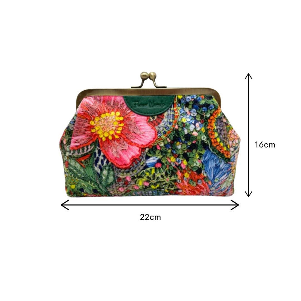 Fleur Woods Small Clutch