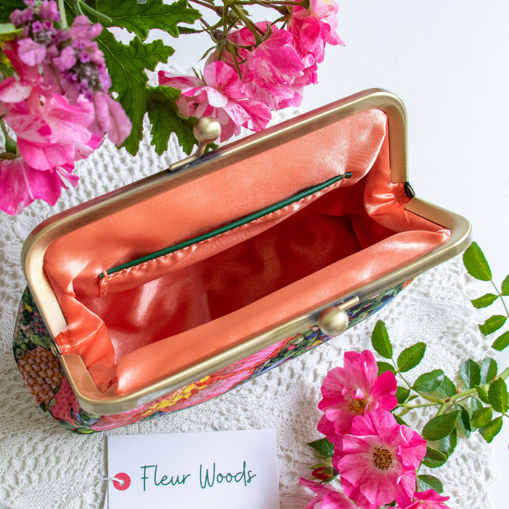 Fleur Woods Small Clutch