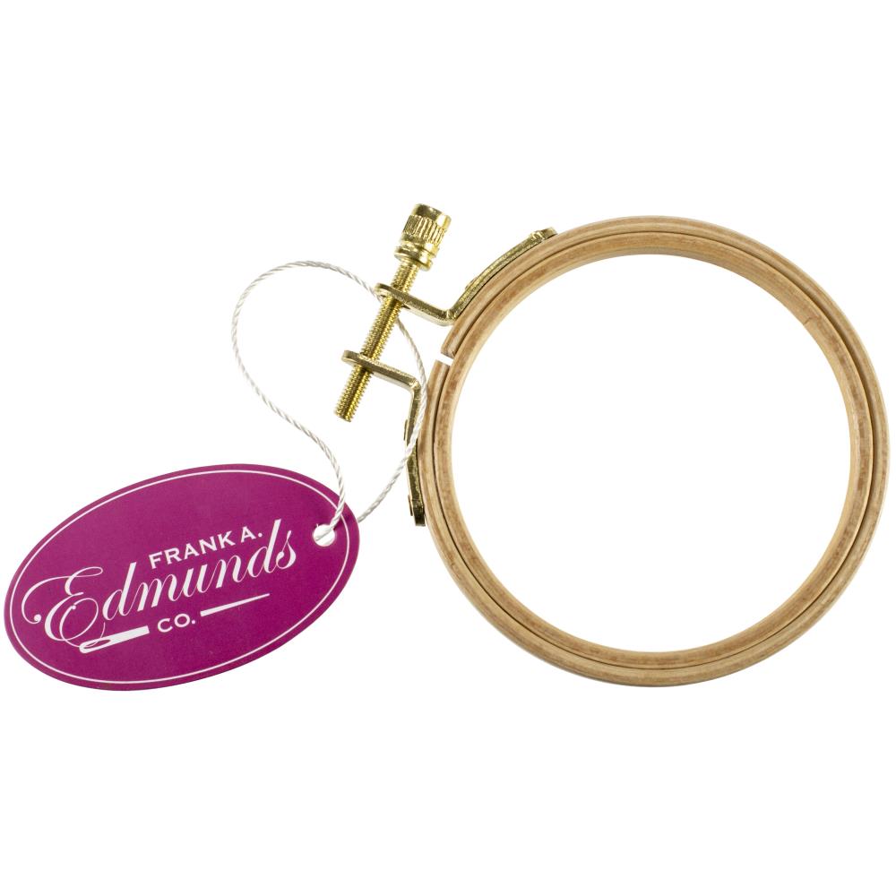 Frank Edmunds Beechwood 7.6cm/3 Inch Hand Embroidery Hoop