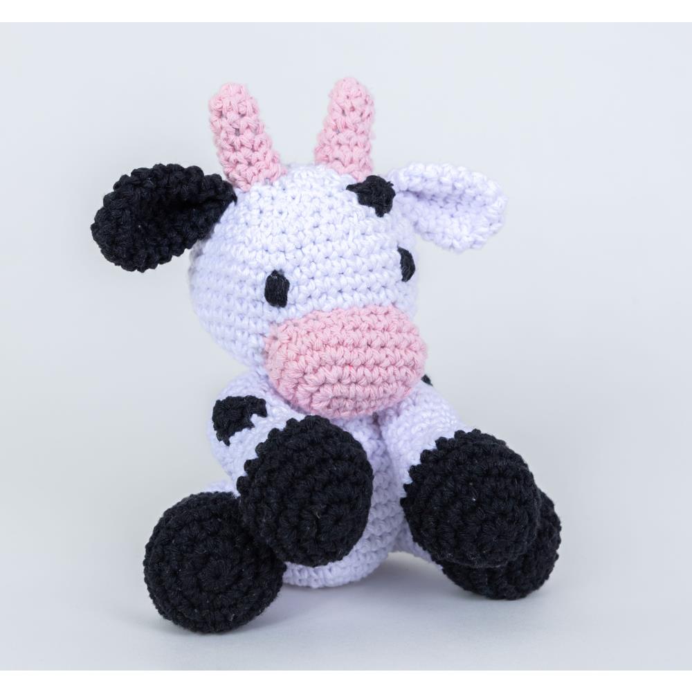 Hoooked Crocheted Amigurumi "Kirby" Cow Kit