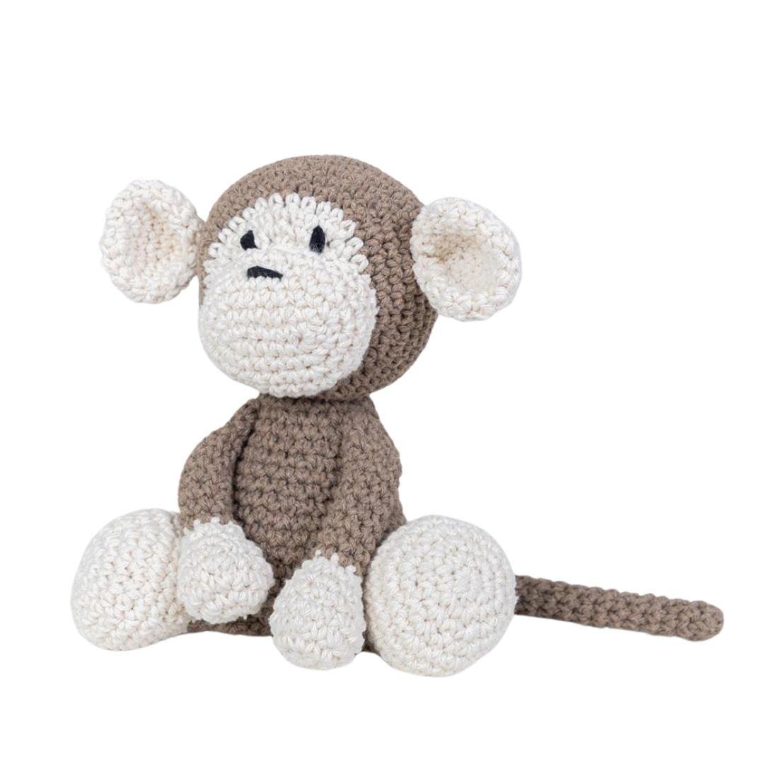 Hoooked Crocheted Amigurumi "Mace" Monkey Kit