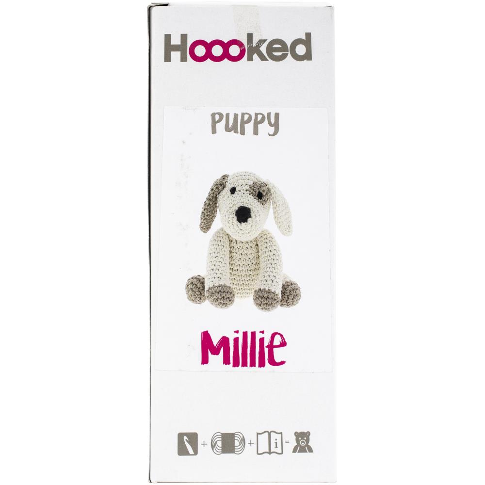 Hoooked Crocheted Amigurumi "Millie" Puppy Kit