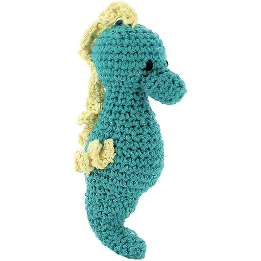 Hoooked Crocheted Amigurumi "Bubbles" Seahorse Kit