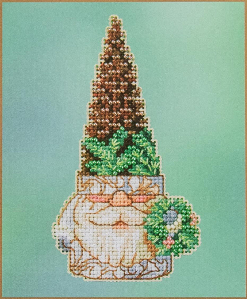 Mill Hill JS20-2315 Jim Shore "Pinecone Gnome" Counted Cross Stitch Kit