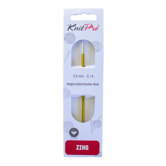 KnitPro Zing Crochet Hook 3.5mm