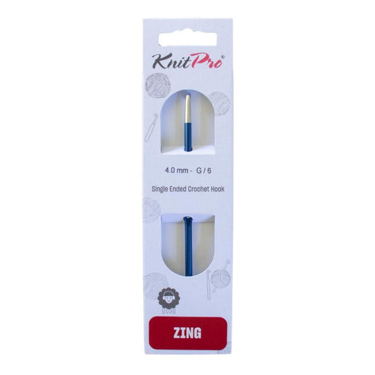 KnitPro Zing Crochet Hook 4.0mm