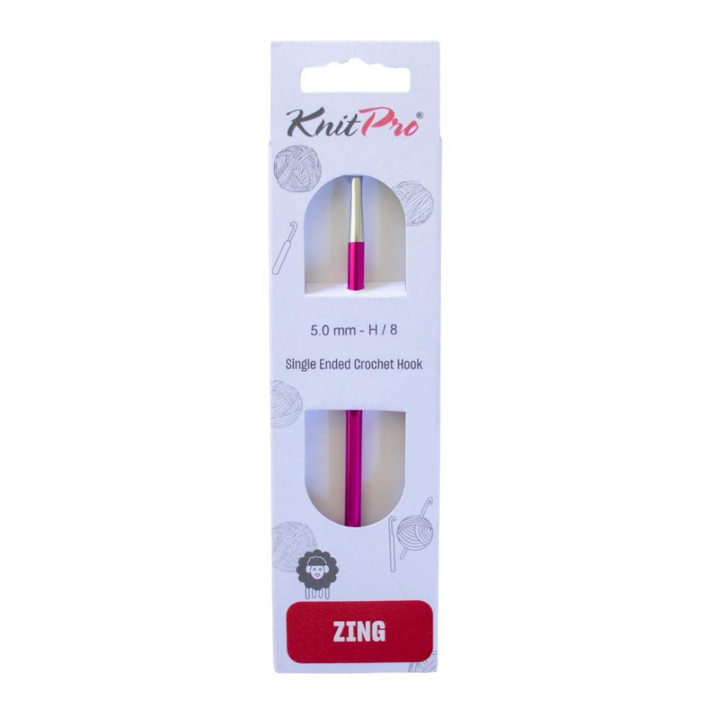 KnitPro Zing Crochet Hook 5.0mm