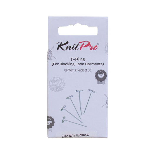 KnitPro 10873 Stainless Steel T Pins for Blocking