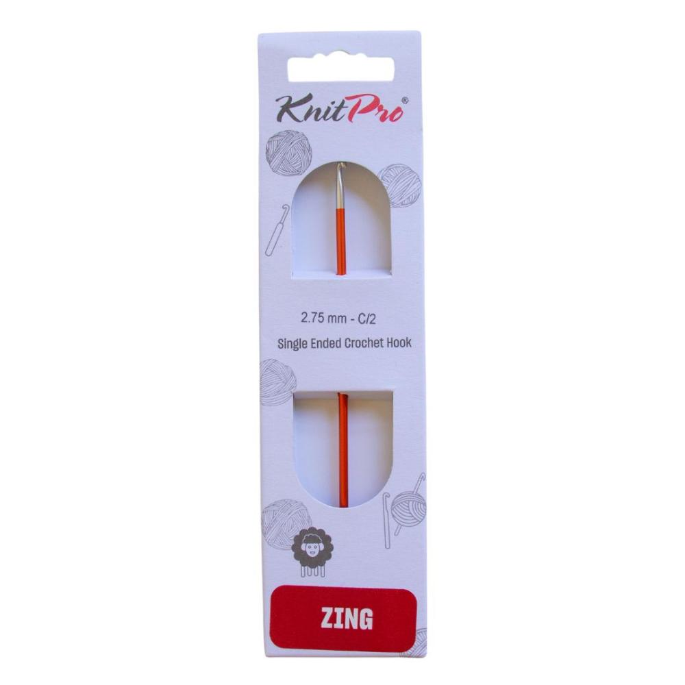 KnitPro Zing Crochet Hook 2.75mm