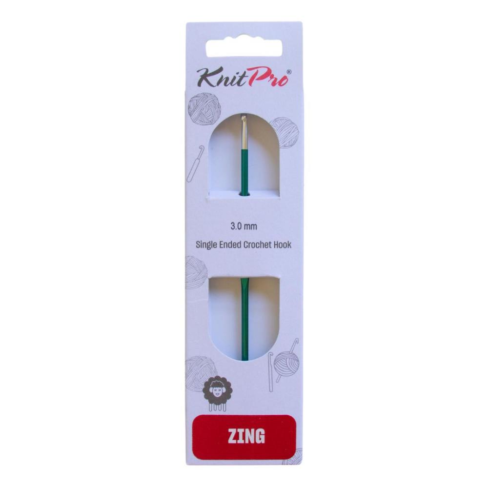 KnitPro Zing Crochet Hook 3.0mm