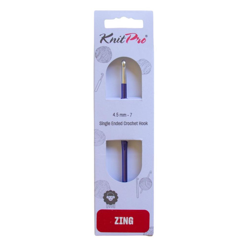 KnitPro Zing Crochet Hook 4.5mm