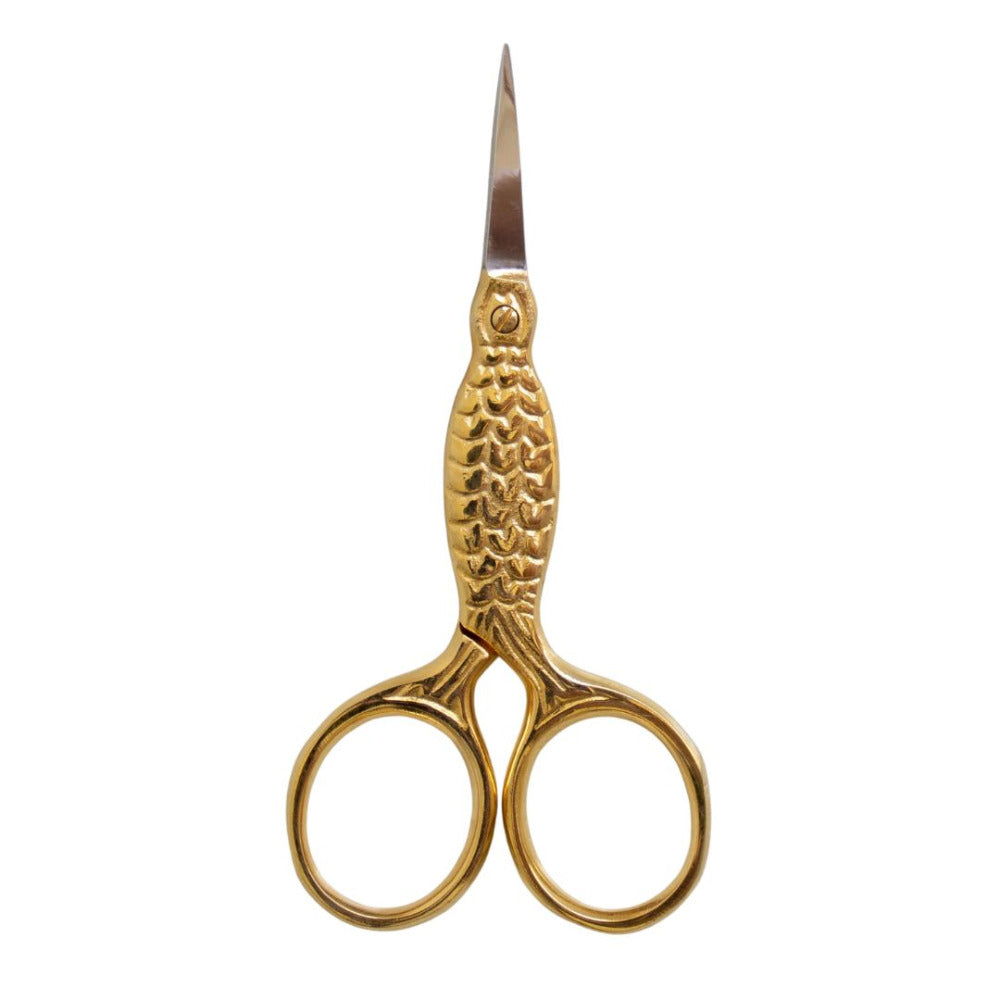 Lacis 3.5 Inch/8.9cm "Fish" Embroidery Scissors