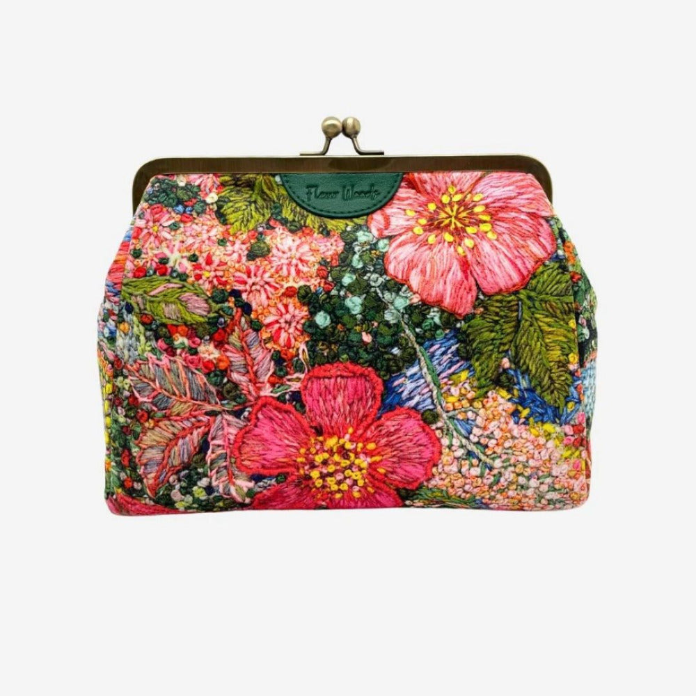 Fleur Woods Large Clutch