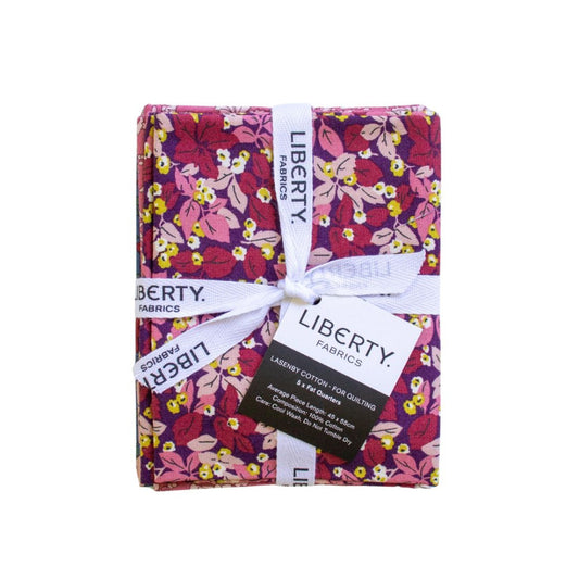 Liberty Fat Quarter Lasenby Cotton 5 Piece Bundle "Autumn Berries"