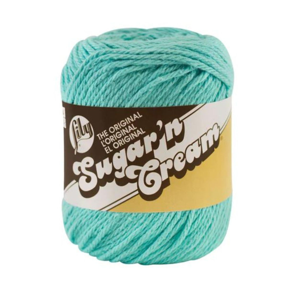 Lily Sugar 'n Cream 10 Ply Solids Black Seabreeze