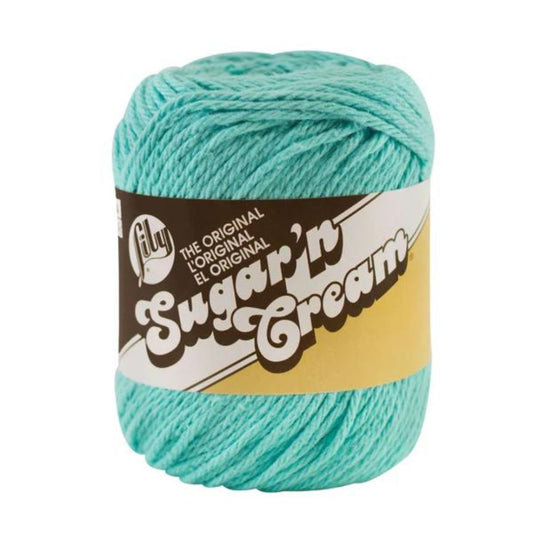 Lily Sugar 'n Cream 10 Ply Solids Black Seabreeze