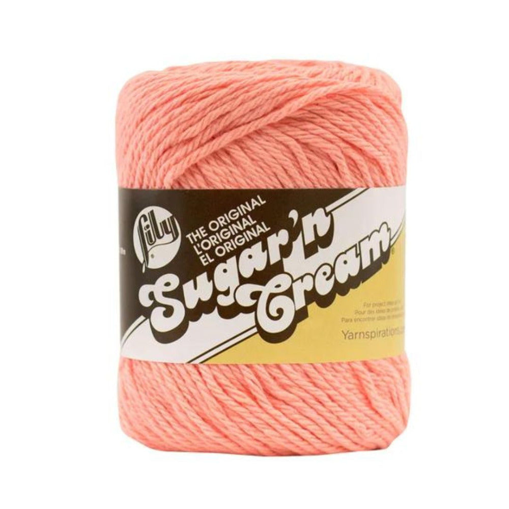 Lily Sugar 'n Cream 10 Ply Solids Tea Rose