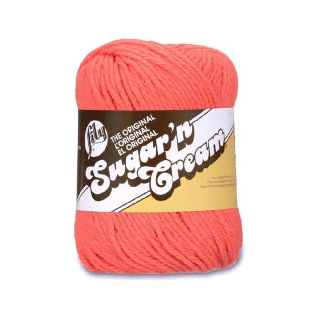 Lily Sugar 'n Cream 10 Ply Solids Tangerine