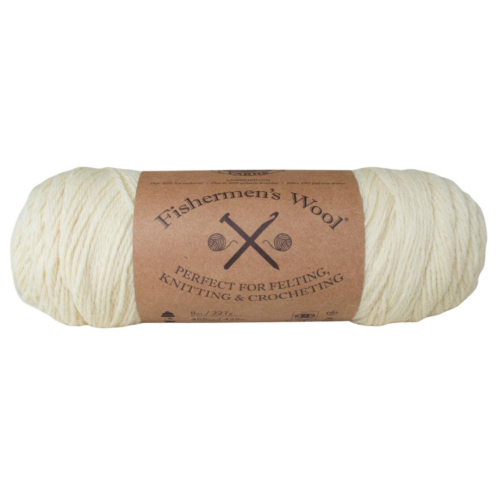 Lion Brand Fisherman's Wool 098 Natural