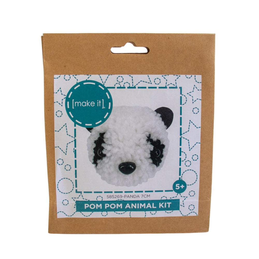 Pom Pom Animal Kit Panda – thekraftymobile