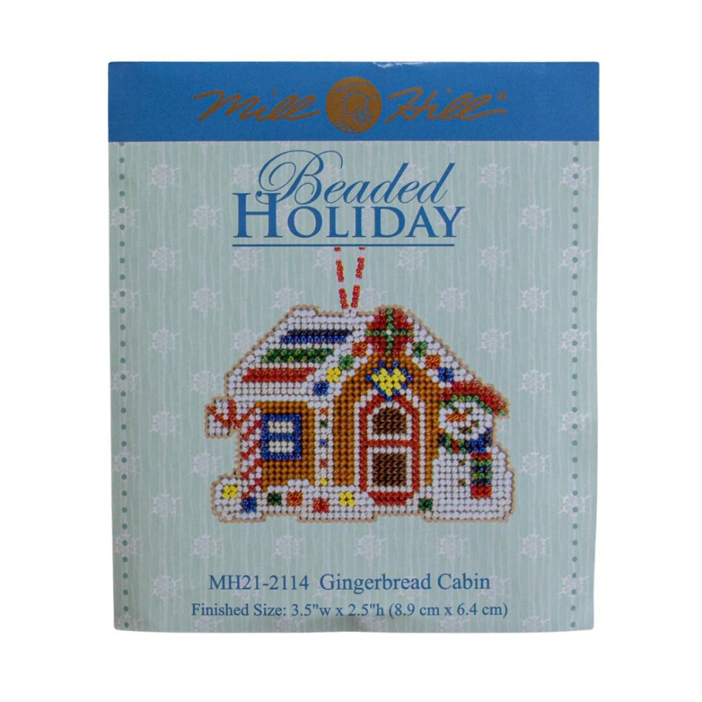 Mill Hill MH21-2114 Gingerbread Cabin Counted Cross Stitch Kit