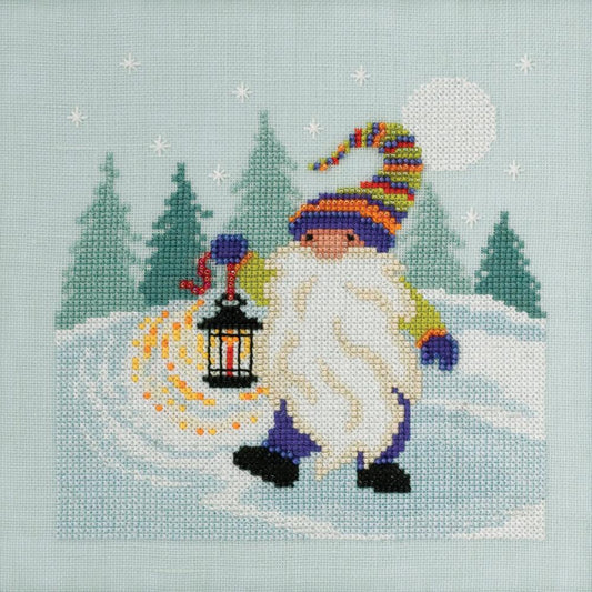 Mill Hill MH17-2014 Hiking Gnome Counted Cross Stitch Kit