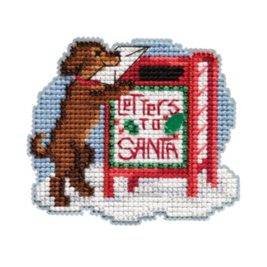 Mill Hill MH18-2134 Letters to Santa Counted Cross Stitch Kit