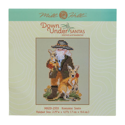 Mill Hill MH20-2333 Kangaroo Santa Counted Cross Stitch Kit