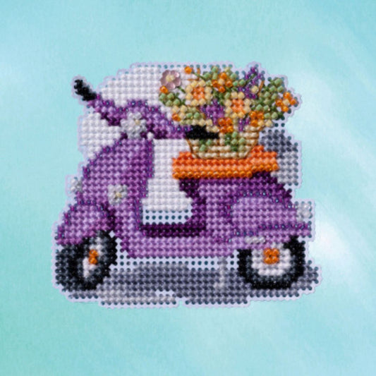 Mill Hill MH18-2313 Scooter Counted Cross Stitch Kit