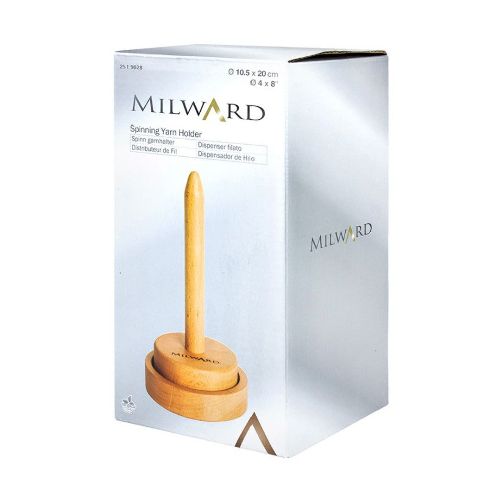 Milward Beech Wood Spinning Yarn Holder