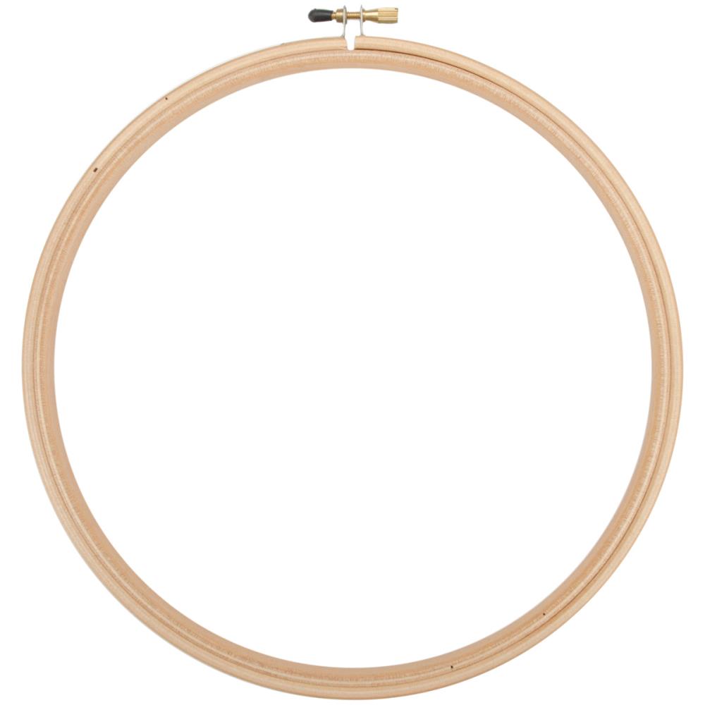 Natural 25.4cm (10 inch) Wood Embroidery Hoop