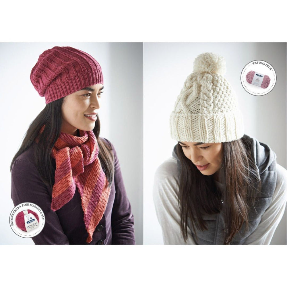 Patons Beanies, Berets and More